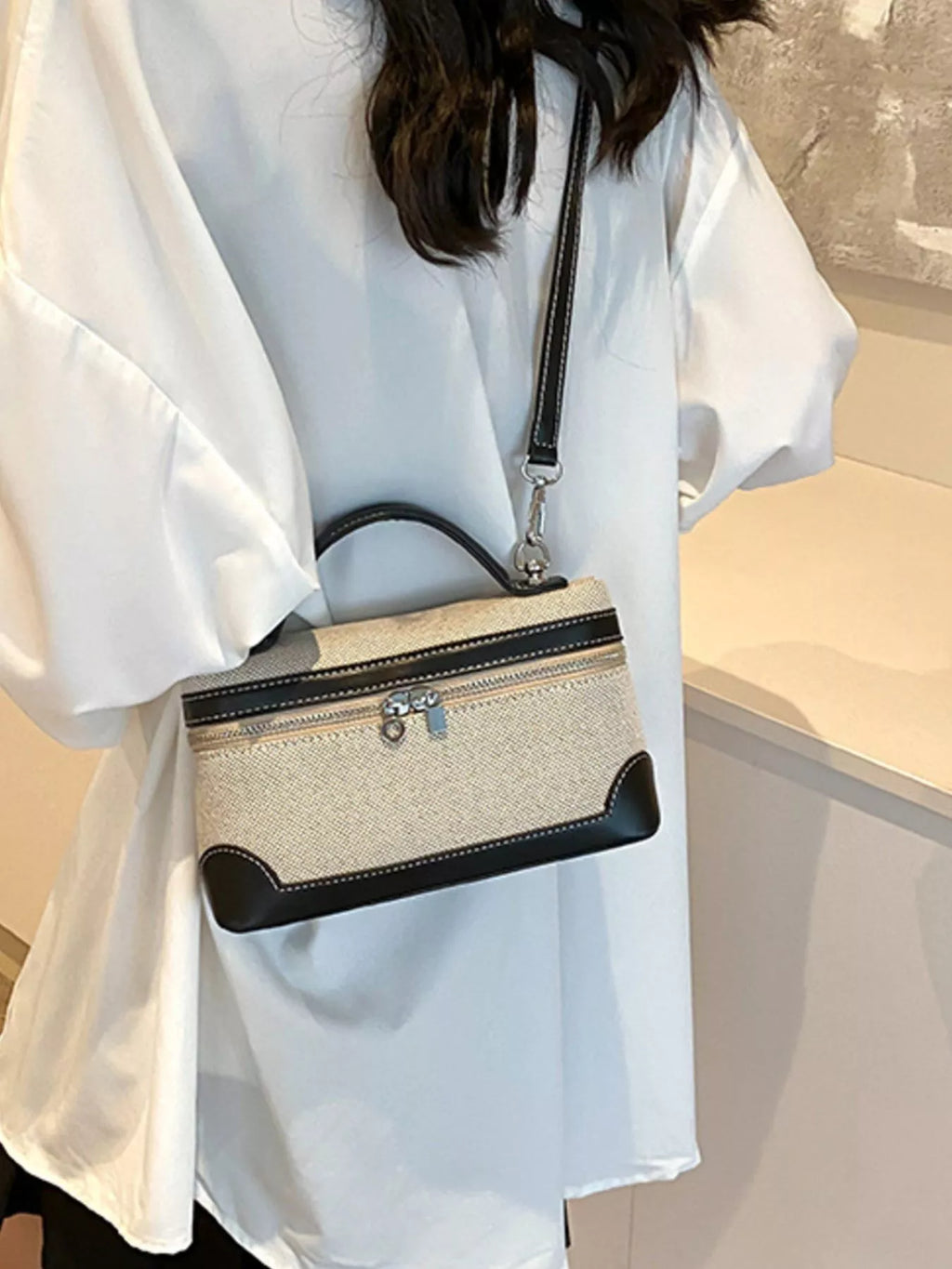 Noelle Mini Top-Handle Bag