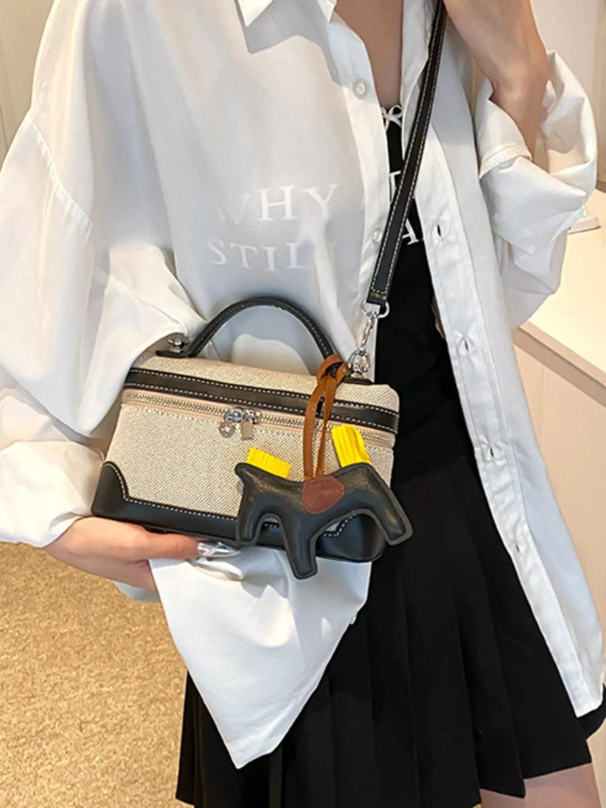 Noelle Mini Top-Handle Bag