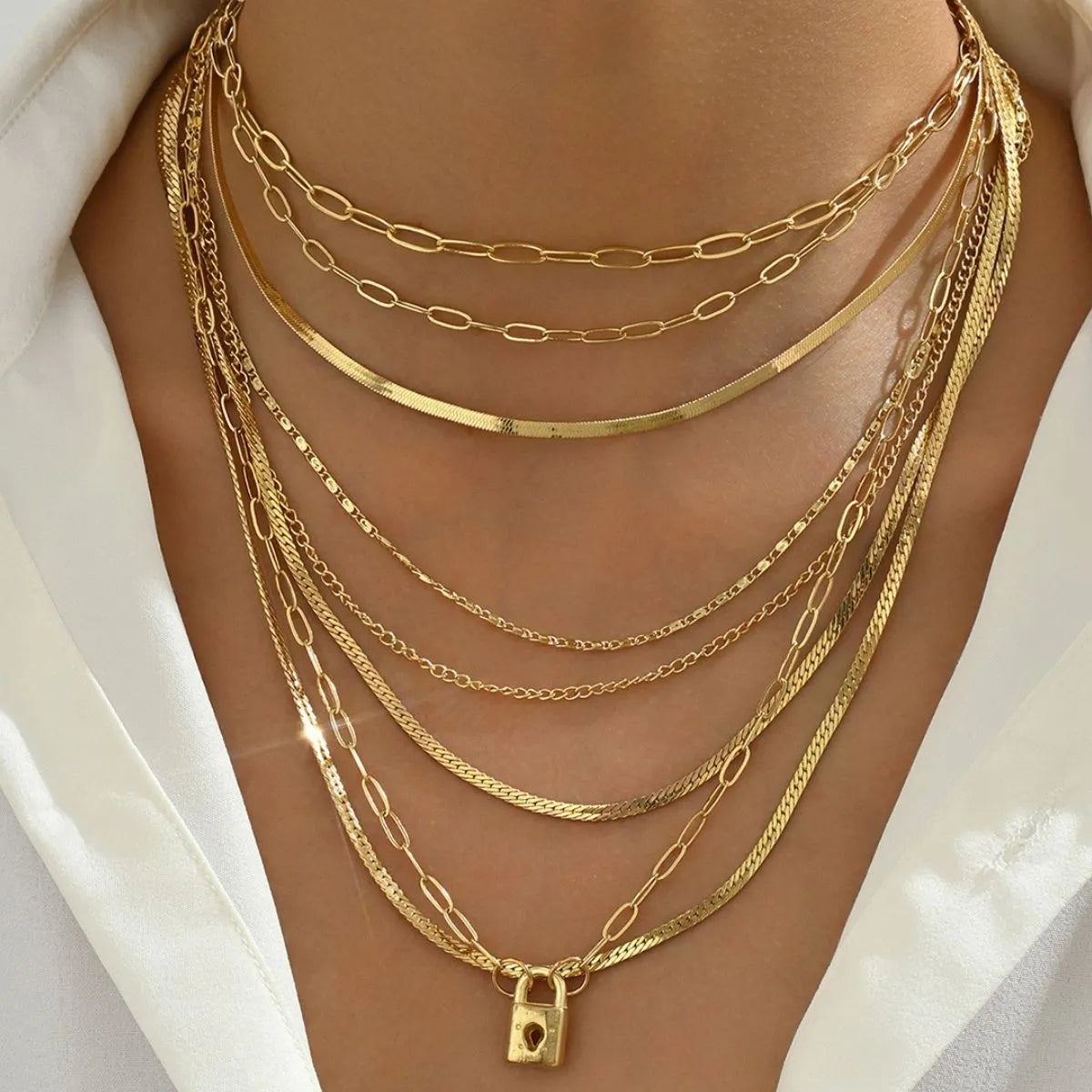 Juliette Gold Layered Necklace