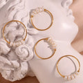 Anaïs Freshwater Baroque Pearl Ring – 18K Gold-Plated