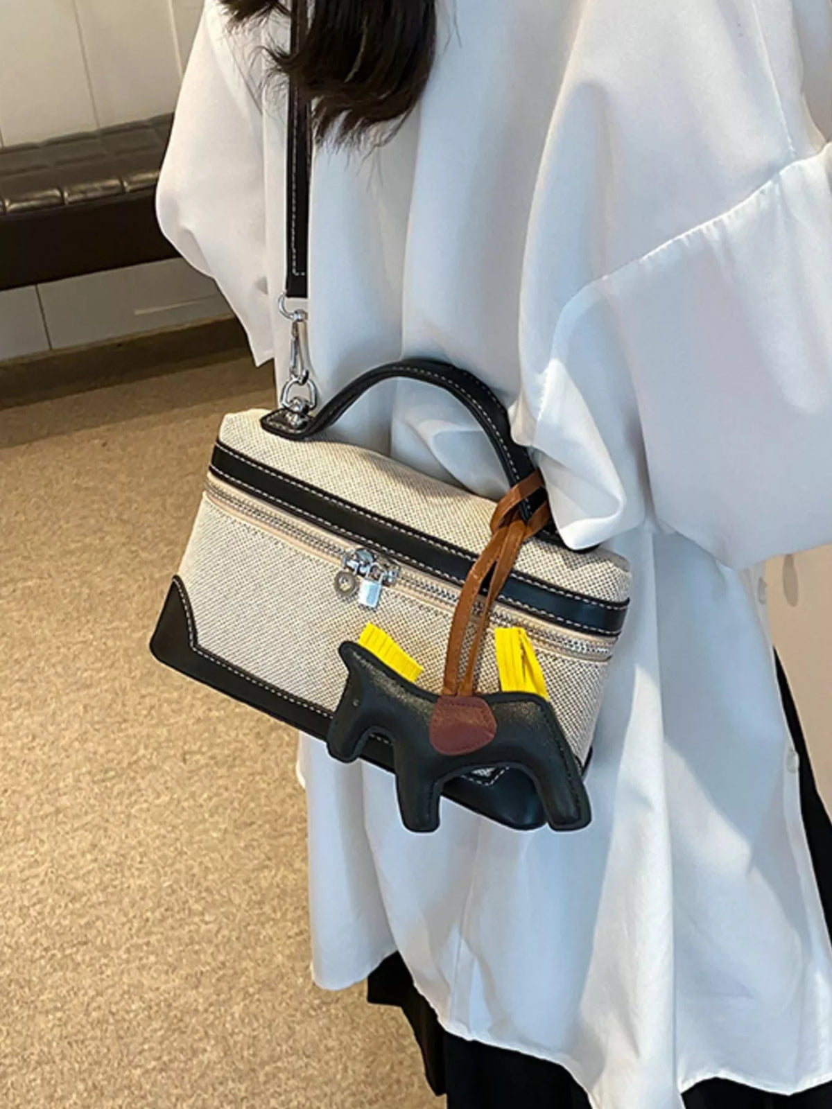 Noelle Mini Top-Handle Bag