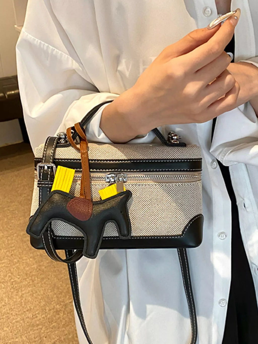 Noelle Mini Top-Handle Bag