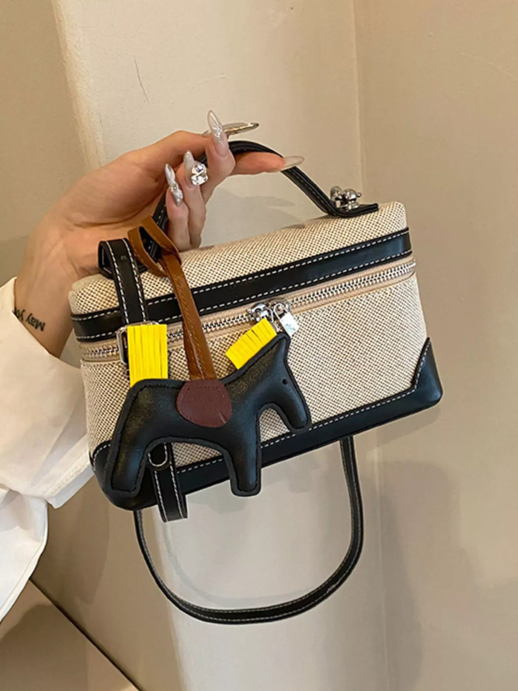 Noelle Mini Top-Handle Bag