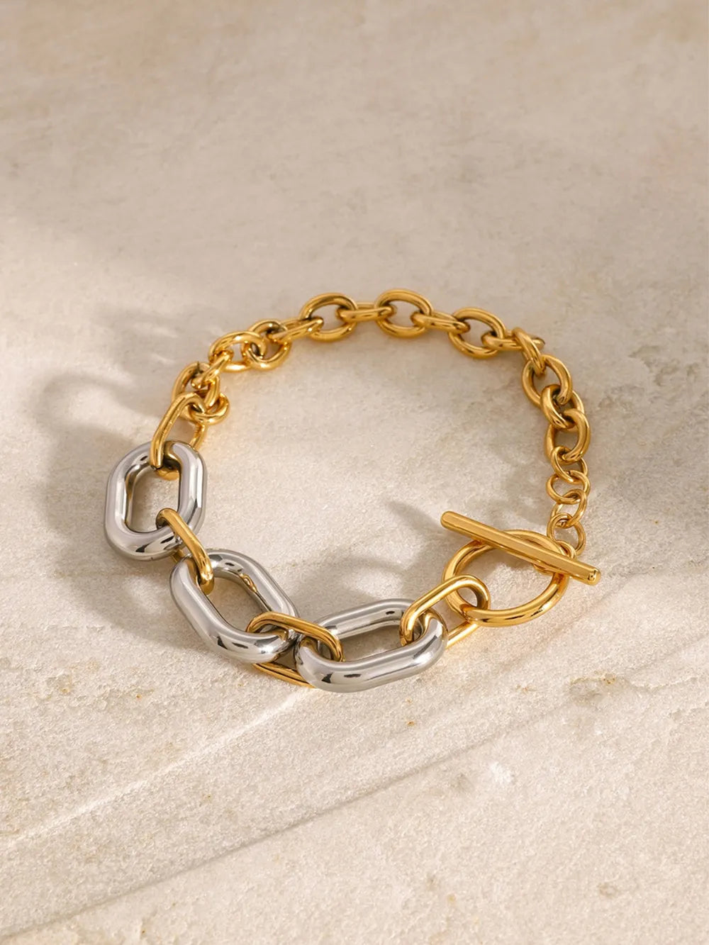 Gabrielle Gold-Tone Chain Bracelet