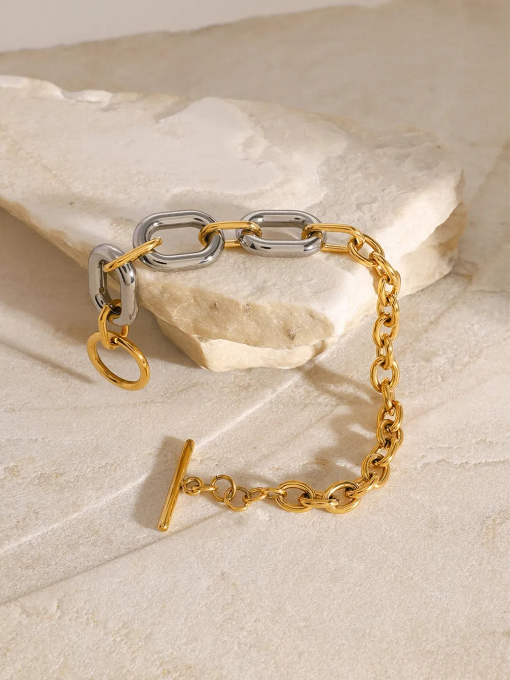 Gabrielle Gold-Tone Chain Bracelet