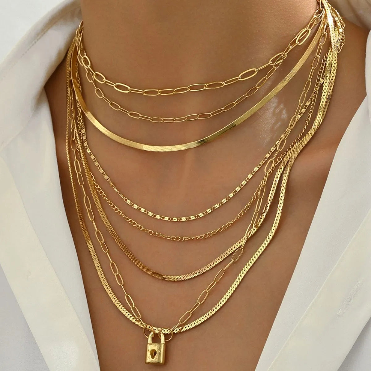 Juliette Gold Layered Necklace